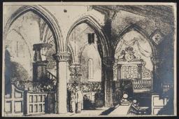 Interior of a Church, Joseph Mallord William Turner, 1819, Photograph on paper