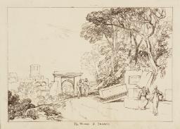 Christ and the Woman of Samaria, Joseph Mallord William Turner, 1819, Etching on paper