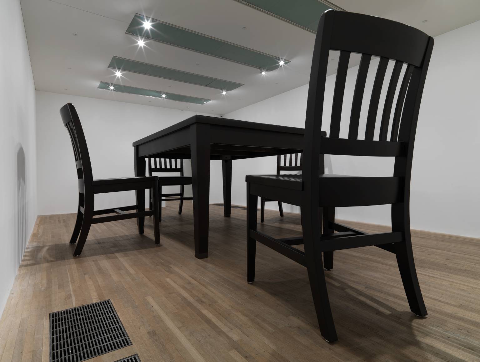 Giant Table and Chairs Art Installation from 3 For Life