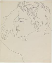 andy warhol line drawings