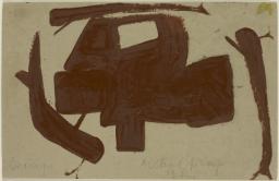 Whale trap, Joseph Beuys, 1966, Graphite and oil paint on cardboard