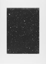 Dark Galaxy, Vija Celmins, 2010, Mezzotint on paper