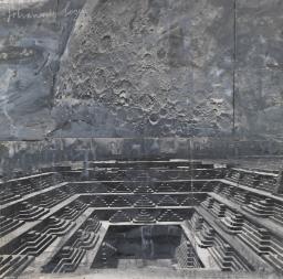 St John’s Lodge, Anselm Kiefer, 2007, Photograph, black and white, on paper with paint