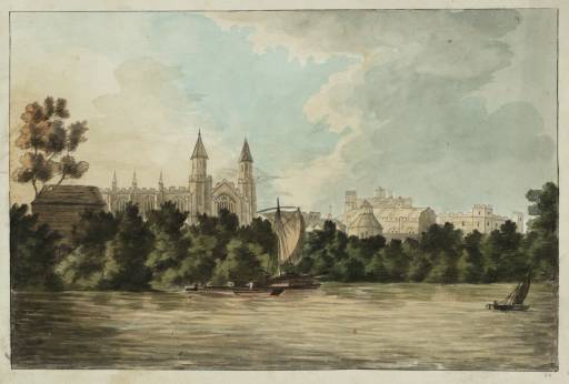 Joseph Mallord William Turner, ‘Eton College from the River’ c.1787