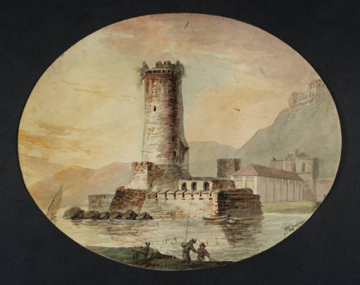 Joseph Mallord William Turner, ‘St Vincent's Tower, Naples’ c.1791