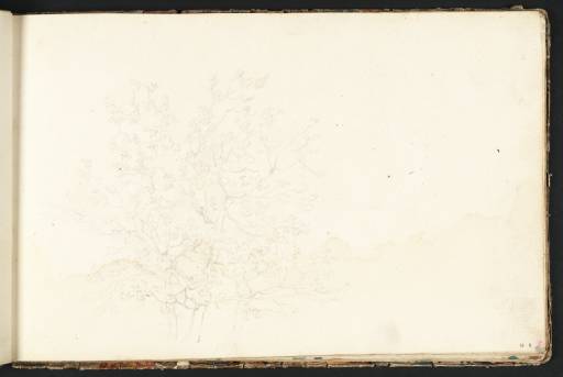 Joseph Mallord William Turner, ‘Study of a Group of Three Trees; ?a Falling Figure’ c.1789