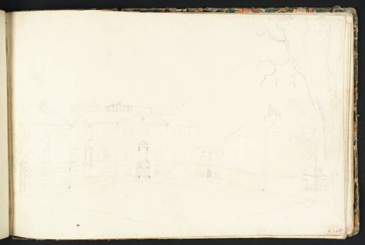 Joseph Mallord William Turner, ‘Nuneham Courtenay: The East Front with the Principal Entrance’ c.1789