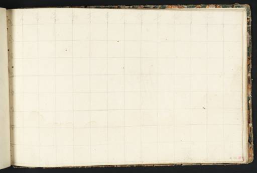 Joseph Mallord William Turner, ‘A Numbered Grid’ c.1789