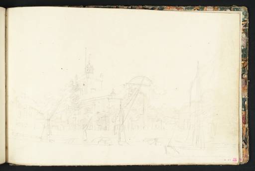 Joseph Mallord William Turner, ‘Old Isleworth Church, from the River’ c.1789