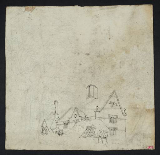 Joseph Mallord William Turner, ‘A Tudor House among Trees’ ?1791