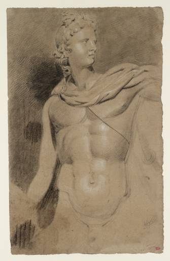 Joseph Mallord William Turner, ‘The Head and Torso of the Apollo Belvedere’ ?1792