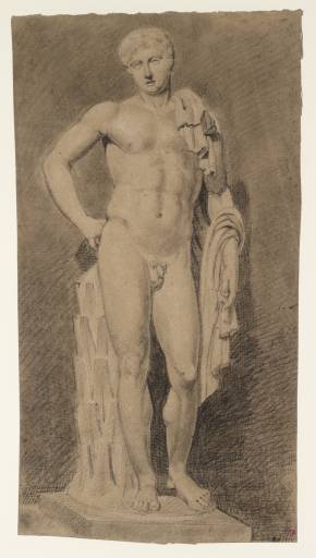Joseph Mallord William Turner, ‘Study of the Belvedere Hermes’ ?1793