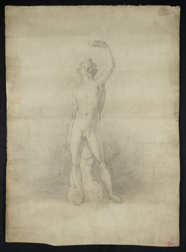 Joseph Mallord William Turner, ‘Study of the Bacchus of Sansovino’ ?1791