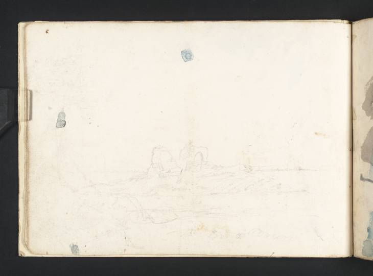 Joseph Mallord William Turner, ‘A Rocky Islet with a Ruined Chapel’ 1791