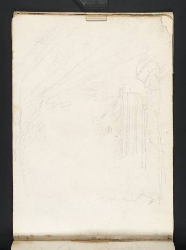 Joseph Mallord William Turner, ‘?Ruins and Foliage’ 1791