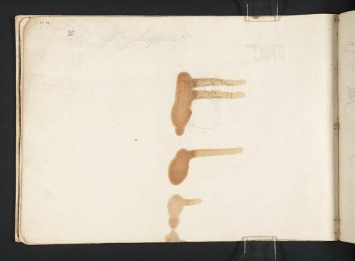 Joseph Mallord William Turner, ‘Studies of a Porch and Decorated Moulding’ 1791