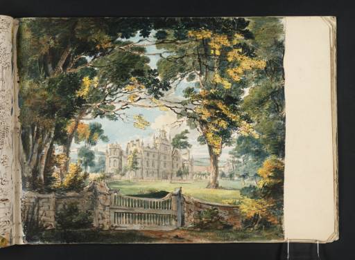 Joseph Mallord William Turner, ‘Cote House Seen through Trees’ 1791
