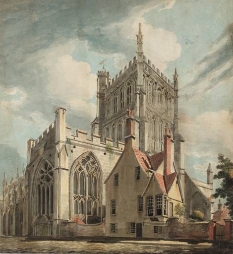 Joseph Mallord William Turner, ‘Bristol Cathedral from College Green’ 1791