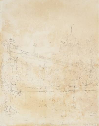 Joseph Mallord William Turner, ‘Oxford: Kill Canon Passage, Christ Church, with Tom Tower’ 1792-3
