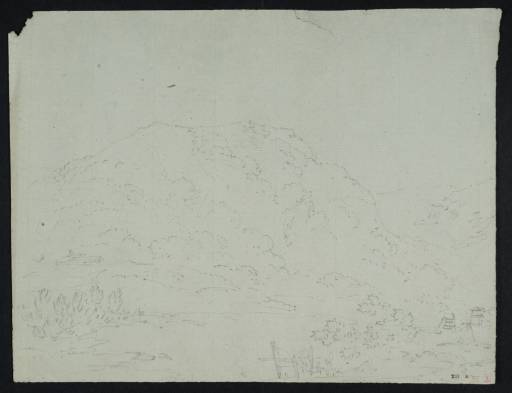 Joseph Mallord William Turner, ‘A Mountain: Craig y Foel’ 1792