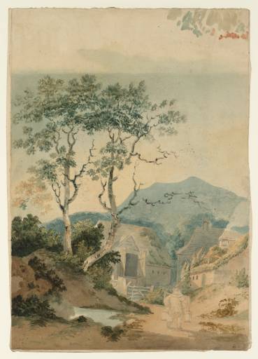 Joseph Mallord William Turner, ‘Skyrrid Farm and Ysgyryd Fawr’ 1792