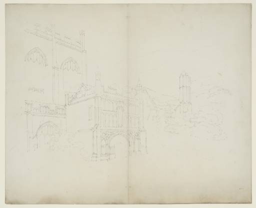 Joseph Mallord William Turner, ‘The Porch of Great Malvern Priory’ 1793