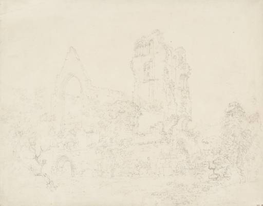 Joseph Mallord William Turner, ‘Canterbury: The Ruins of St Augustine's Abbey’ ?1793