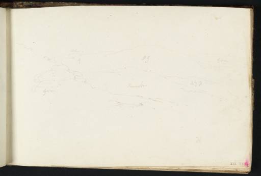 Joseph Mallord William Turner, ‘Hills ?near Llangollen’ 1794