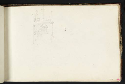 Joseph Mallord William Turner, ‘Wolverhampton: The Upper Part of the Tower of St Peter's Church’ 1794