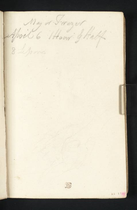 Joseph Mallord William Turner, ‘A Sketch’ c.1794