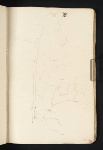 Joseph Mallord William Turner, ‘Study of a Branch and Twigs’ c.1794