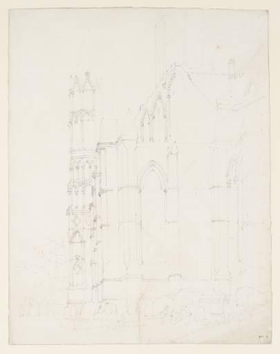 Joseph Mallord William Turner, ‘Lincoln Cathedral: The West End of the North Aisle’ 1794