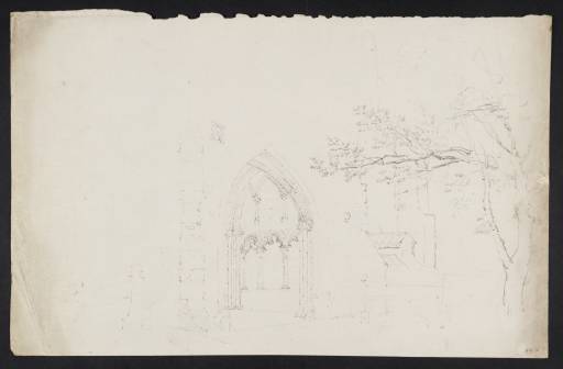 Joseph Mallord William Turner, ‘St Albans: The West Porch of the Abbey’ 1793