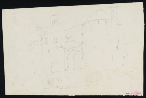 Joseph Mallord William Turner, ‘?Whittington, Shropshire: The Castle Gatehouse’ 1794