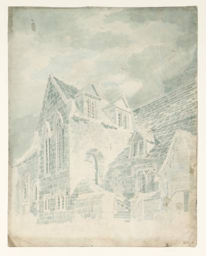 Joseph Mallord William Turner, ‘Part of Petworth Church, Sussex, Seen from the North-West’ 1792