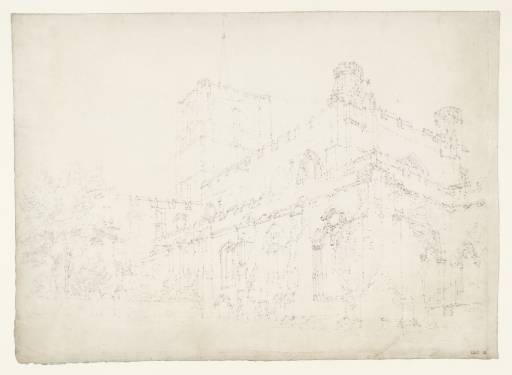 Joseph Mallord William Turner, ‘St Albans Abbey from the North-East’ 1793