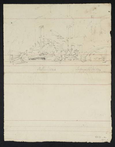 Joseph Mallord William Turner, ‘Isleworth Mill’ 1793-4