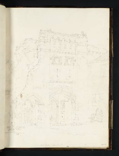 Joseph Mallord William Turner, ‘Winchester: West Gate’ 1795