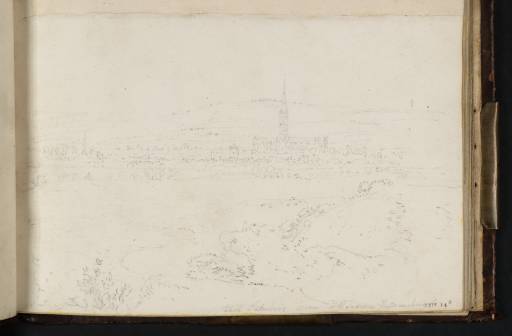 Joseph Mallord William Turner, ‘Distant View of Salisbury from the North’ 1795