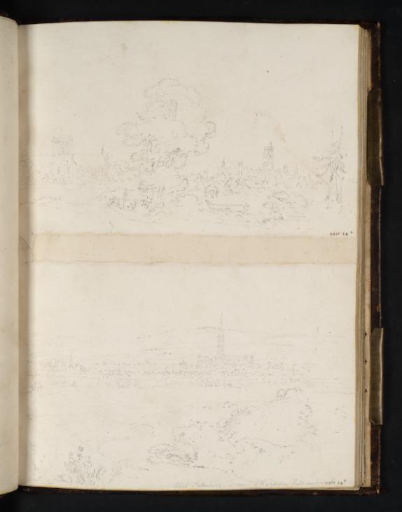 Joseph Mallord William Turner, ‘Distant View of Salisbury from the North’ 1795 (Composite View) Joseph Mallord William Turner, ‘Distant View of Salisbury from the North’ 1795 (Composite View)