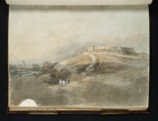 Joseph Mallord William Turner, ‘Carisbrooke Castle, Isle of Wight’ 1795