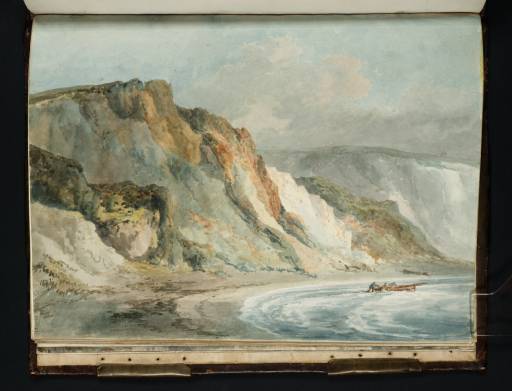 Joseph Mallord William Turner, ‘Alum Bay, Isle of Wight’ 1795