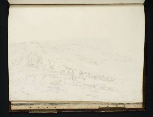 Joseph Mallord William Turner, ‘Totland Bay, Isle of Wight, Looking towards the Needles’ 1795
