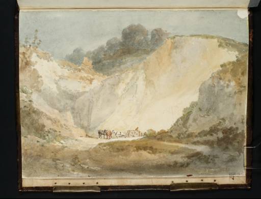 Joseph Mallord William Turner, ‘A Cart and Horses in a Quarry’ ?1798