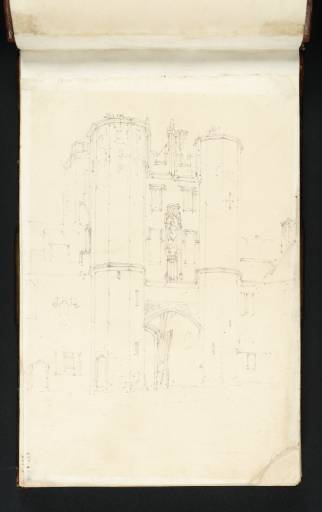 Joseph Mallord William Turner, ‘Wells: The Bishop's Eye Gateway’ 1795
