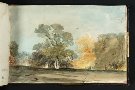 Joseph Mallord William Turner, ‘A Screen of Trees’ c.1795