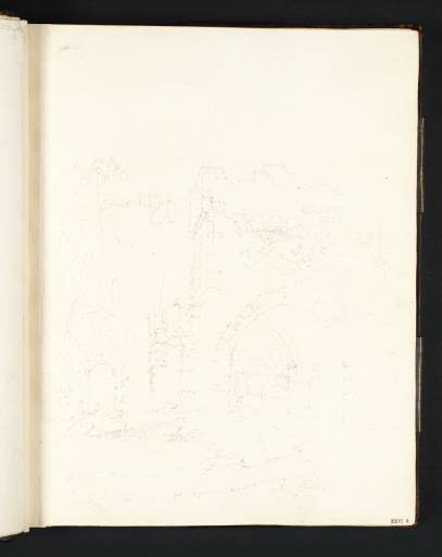Joseph Mallord William Turner, ‘Llandaff: The Ruined Gateway of the Castle’ 1795