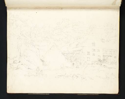 Joseph Mallord William Turner, ‘Aberdulais Mill on the River Neath’ 1795