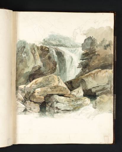 Joseph Mallord William Turner, ‘The Waterfall at Aberdulais’ 1795