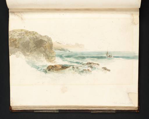 Joseph Mallord William Turner, ‘Scene on the River Cleddau, at Hook, between Pembroke and Haverfordwest’ 1795